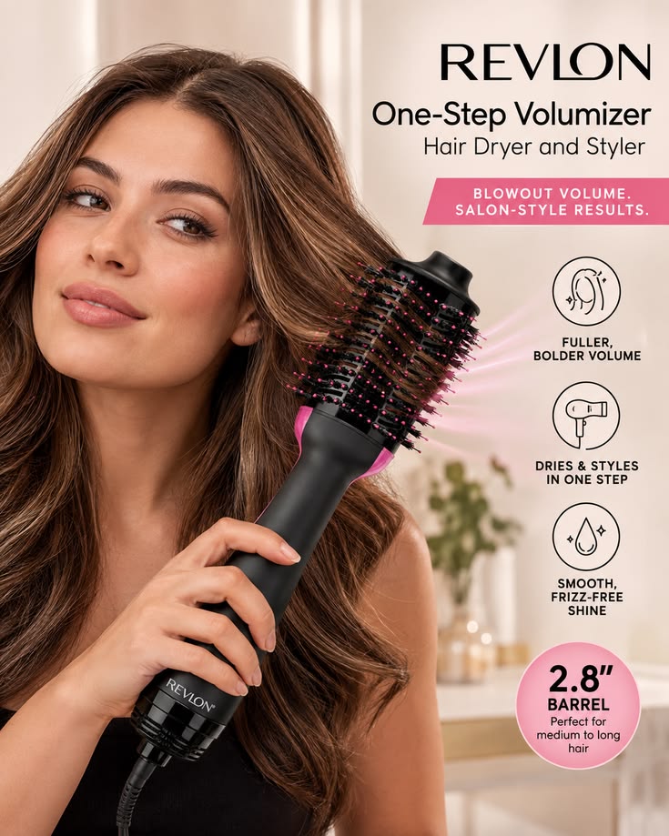 One Step Hair Styler &amp; Dryer for Easy Hairstyling