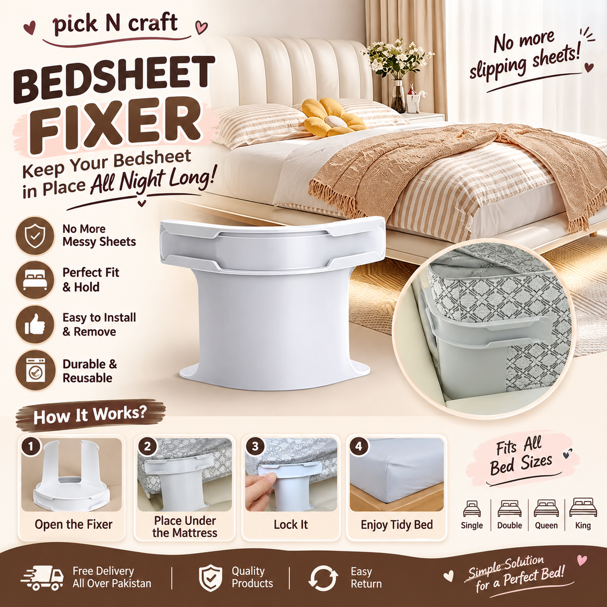 BEDSHEET FIXER