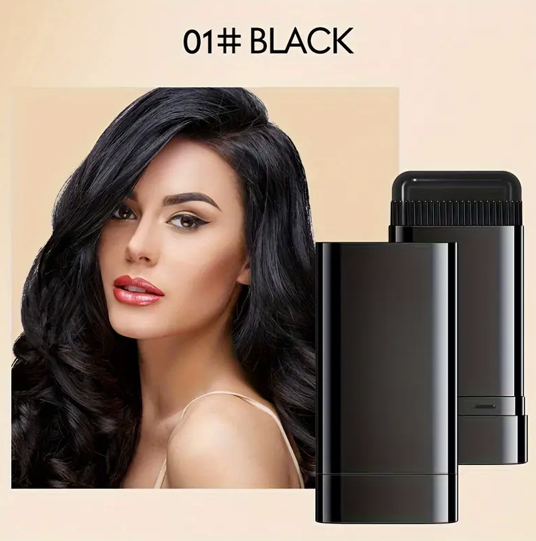 Hair Color Touch-Up Stick – Instant Gray Root Concealer Wand for Women & Men (20g)