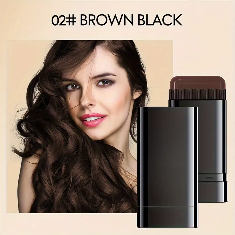 Hair Color Touch-Up Stick – Instant Gray Root Concealer Wand for Women & Men (20g)