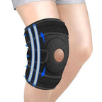 1 PC Knee Support Compression Sleeve Knee Pad, Arthritis Wrap Pad, ACL, Running, Pain Relief, Injury Recovery, Basketball Football Badminton and More Knee Joint Brace Support Adjustable Knee Stabilizer Kneepad Strap Patella Protector Orthopedic Arthritic