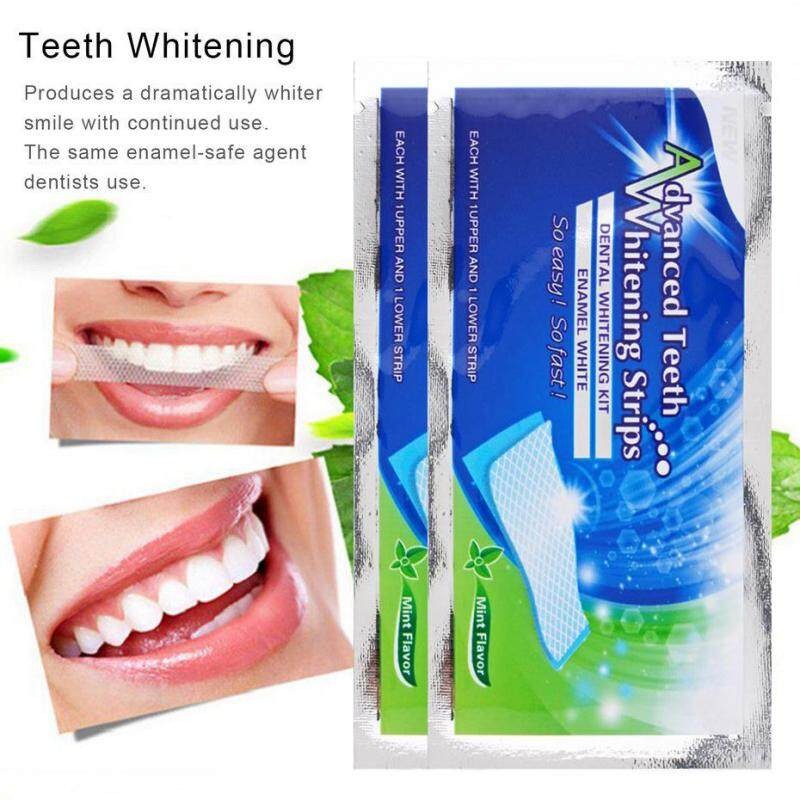Pcs/Bag A2dvanced Teeth Whitening Strips Teeth Oral Hygiene Care Dental Bleaching Teeth Strips Whitening Dental Bleaching Tools
