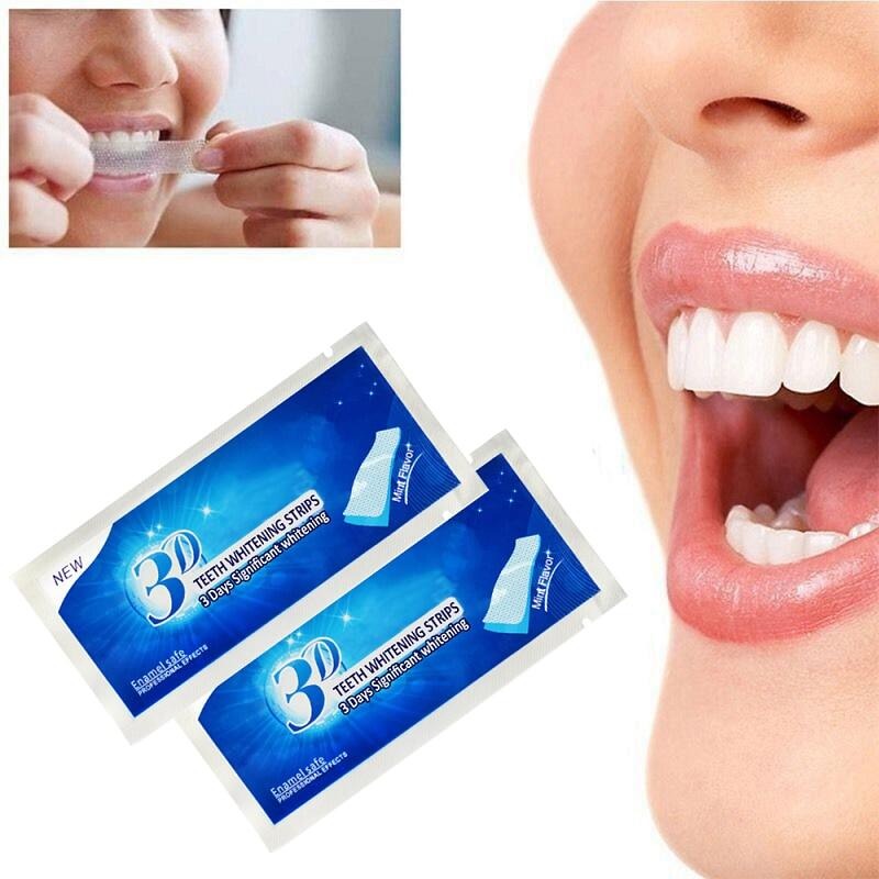 Pcs/Bag A2dvanced Teeth Whitening Strips Teeth Oral Hygiene Care Dental Bleaching Teeth Strips Whitening Dental Bleaching Tools